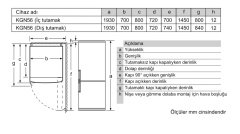 Siemens iQ300 Alttan Donduruculu Buzdolabı 193 x 70 cm Beyaz KG56NUWF0N