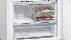 Siemens iQ500 Alttan Donduruculu Buzdolabı 186 x 86 cm Beyaz KG86NAWF0N