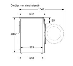 Siemens iQ300 Çamaşır Makinesi 10 kg 1400 dev./dak. WG54A2X0TR