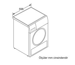 Siemens iQ700 Isı Pompalı Kurutma Makinesi 9 kg WT47XEH0TR