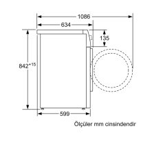 Siemens iQ500 Isı Pompalı Kurutma Makinesi 9 kg WT45W420TR