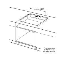 Siemens iQ700 İndüksiyonlu Ocak 90 cm siyah EX975LXC1E