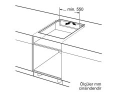 Siemens iQ700 İndüksiyonlu Ocak 60 cm siyah EX675LYV1E