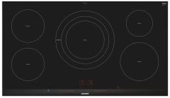 Siemens iQ300 İndüksiyonlu Ocak 90 cm siyah EH975LVC1E