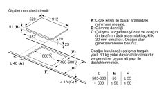 Siemens iQ300 İndüksiyonlu Ocak 90 cm siyah EH975LVC1E