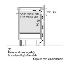Siemens iQ300 İndüksiyonlu Ocak 90 cm siyah EH975LVC1E