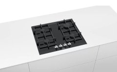 Siemens iQ700 Gazlı Ocak 60 cm cam seramik, siyah ER6A6PD70