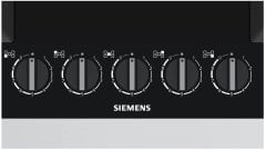 Siemens iQ500 Gazlı Ocak 75 cm sert cam, siyah EP7A6QB20