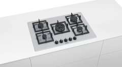 Siemens iQ500 Gazlı Ocak 75 cm sert cam, beyaz EP7A2QB20