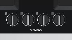 Siemens iQ500 Gazlı Ocak 60 cm sert cam, siyah EP6A6PB20