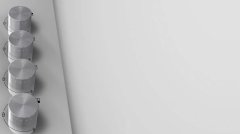 Siemens iQ100 Gazlı Ocak 67 cm sert cam, beyaz EO7C2PO10O