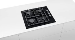 Siemens iQ100 Gazlı Ocak 60 cm sert cam, siyah EO6C6PO90O