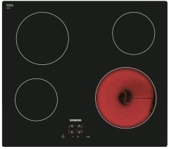 Siemens iQ100 Elektrikli Ocak 60 cm siyah ET611HE17E