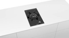 Siemens iQ700 Gazlı Domino Ocak 30 cm cam seramik, siyah ER3A6AD70