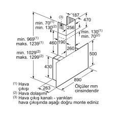 Siemens iQ700 Duvar Tipi Davlumbaz 90 cm Siyah cam dekor LC97FVP60