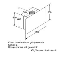 Siemens iQ700 Duvar Tipi Davlumbaz 90 cm Siyah cam dekor LC97FVP60