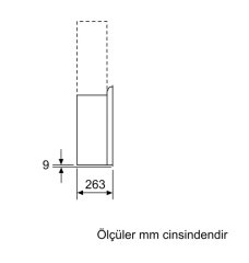 Siemens iQ500 Duvar Tipi Davlumbaz 90 cm Siyah cam dekor LC97FQP60