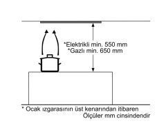 Siemens iQ100 Gömme Aspiratör 53 cm anthracite LB53NAA30