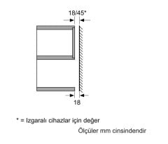 Siemens iQ100 Ankastre Mikrodalga Genişlik 60 cm, paslanmaz çelik HF15M561