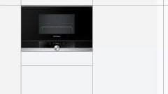 Siemens iQ700 Ankastre Mikrodalga Genişlik 60 cm, paslanmaz çelik BE634LGS1
